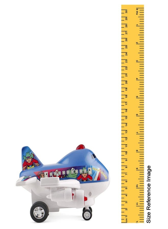 Shinsei Funny Plane Maintenance Free Pullback Spring Action Race Toy Gift for Boys 3+ Years. Strong ABS Plastic, NO Sharp Edges, BIS Certified. Pack of 1, Color Red - Image 4